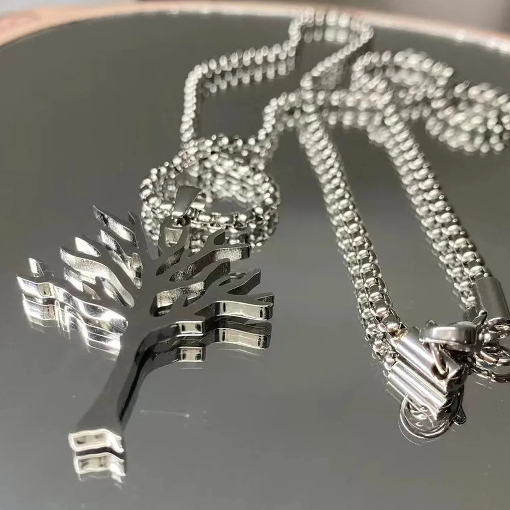 XXXTENTACION 'Tree of Life' Necklace | Stainless Steel. Heat Proof. Water Proof. Suitable for Sensitive Skin.