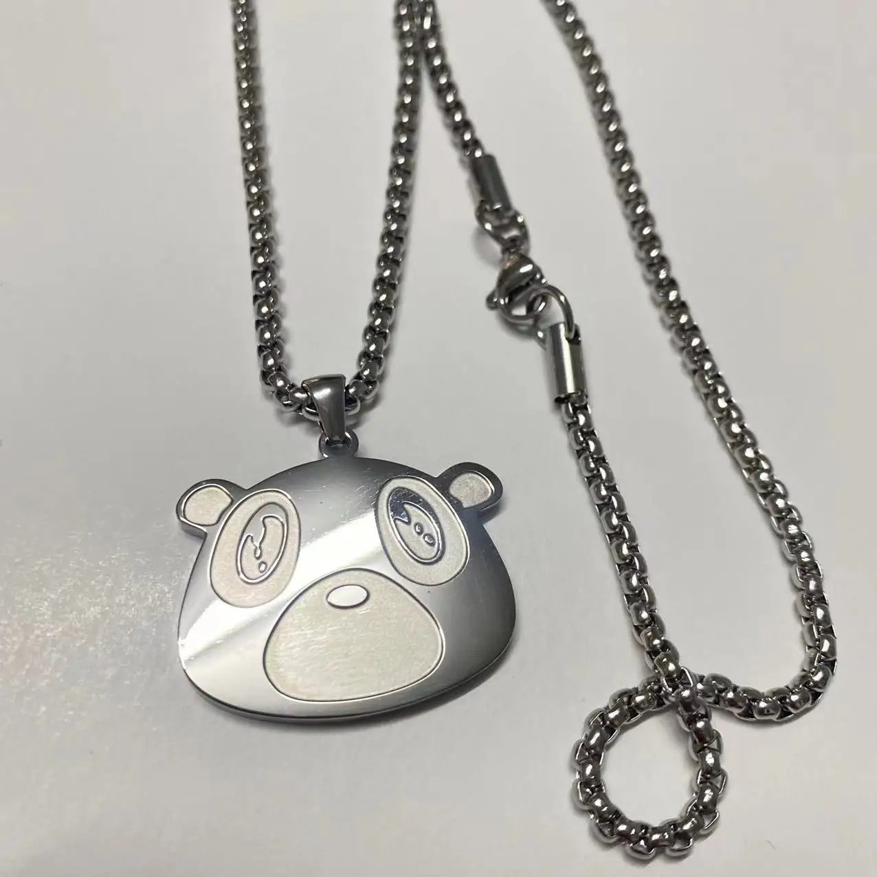 Kanye West 'Graduation Bear' Chain | Stainless Steel. Heat Proof. Water Proof. Suitable for Sensitive Skin.