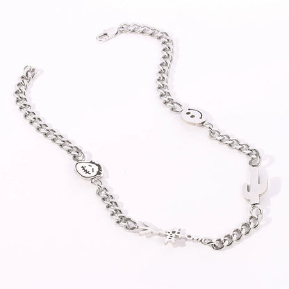 Cactus Jack Inspired Necklace | Stainless Steel. Heat Proof. Water Proof. Suitable for Sensitive Skin.