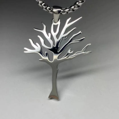 XXXTENTACION 'Tree of Life' Necklace | Stainless Steel. Heat Proof. Water Proof. Suitable for Sensitive Skin.