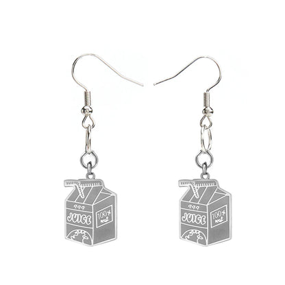 Juice WRLD 'Juice Box' Collection (Chain, Keychain, Earrings) | Stainless Steel. Heat Proof. Water Proof. Suitable for Sensitive Skin.