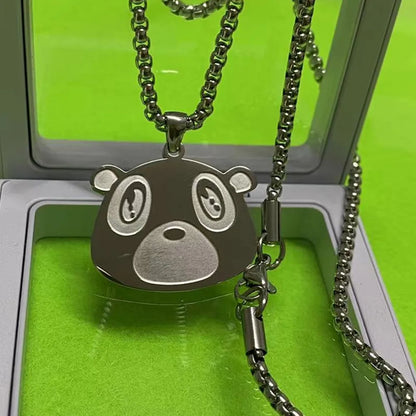 Kanye West 'Graduation Bear' Chain | Stainless Steel. Heat Proof. Water Proof. Suitable for Sensitive Skin.