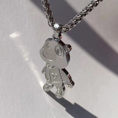 Kanye West 'Graduation Bear v2' Chain | Stainless Steel. Heat Proof. Water Proof. Suitable for Sensitive Skin.