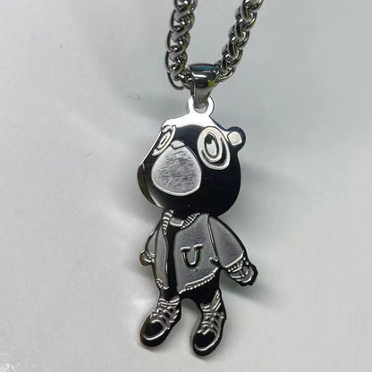 Kanye West 'Graduation Bear v2' Chain | Stainless Steel. Heat Proof. Water Proof. Suitable for Sensitive Skin.