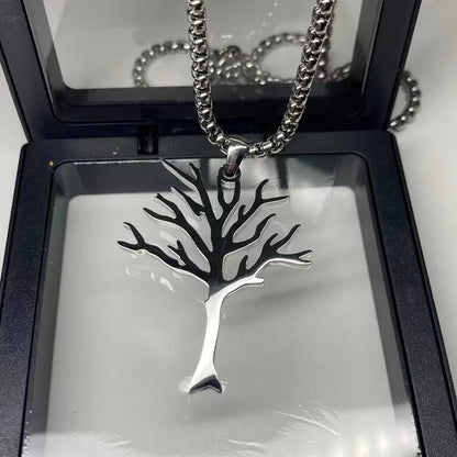 XXXTENTACION 'Tree of Life' Necklace | Stainless Steel. Heat Proof. Water Proof. Suitable for Sensitive Skin.