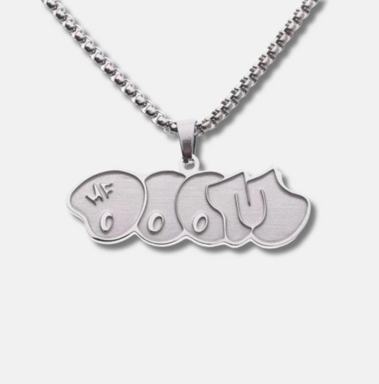 MF DOOM Chain Black & Silver Variants | Stainless Steel. Heat Proof. Water Proof. Suitable for Sensitive Skin.