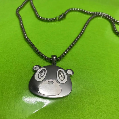 Kanye West 'Graduation Bear' Chain | Stainless Steel. Heat Proof. Water Proof. Suitable for Sensitive Skin.