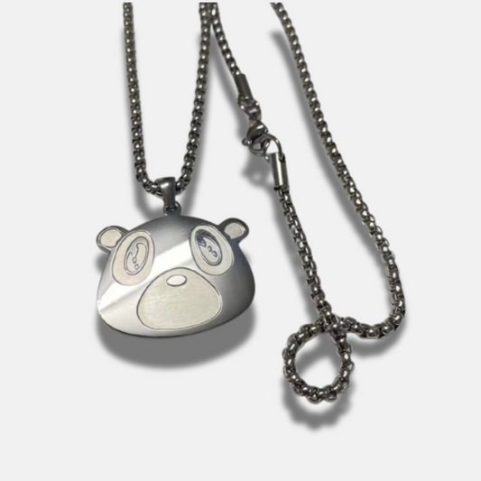 Kanye West 'Graduation Bear' Chain | Stainless Steel. Heat Proof. Water Proof. Suitable for Sensitive Skin.