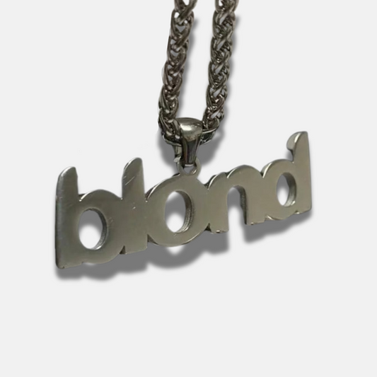 Frank Ocean 'blond' Chain | Stainless Steel. Heat Proof. Water Proof. Suitable for Sensitive Skin.