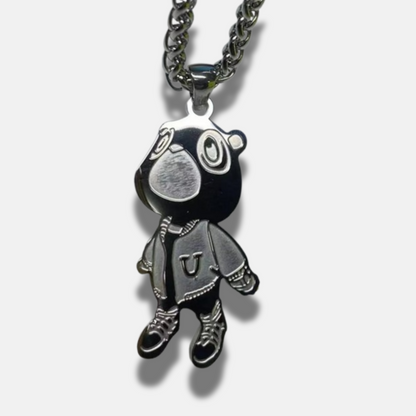 Kanye West 'Graduation Bear v2' Chain | Stainless Steel. Heat Proof. Water Proof. Suitable for Sensitive Skin.