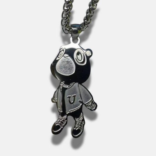 Kanye West 'Graduation Bear v2' Chain | Stainless Steel. Heat Proof. Water Proof. Suitable for Sensitive Skin.